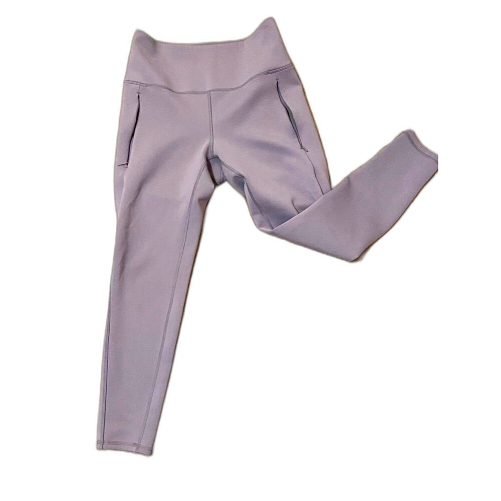 Women Spyder High Rise Performance Leggings Compression Athleisure Medium Purple